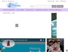 Tablet Screenshot of bookmycostume.com